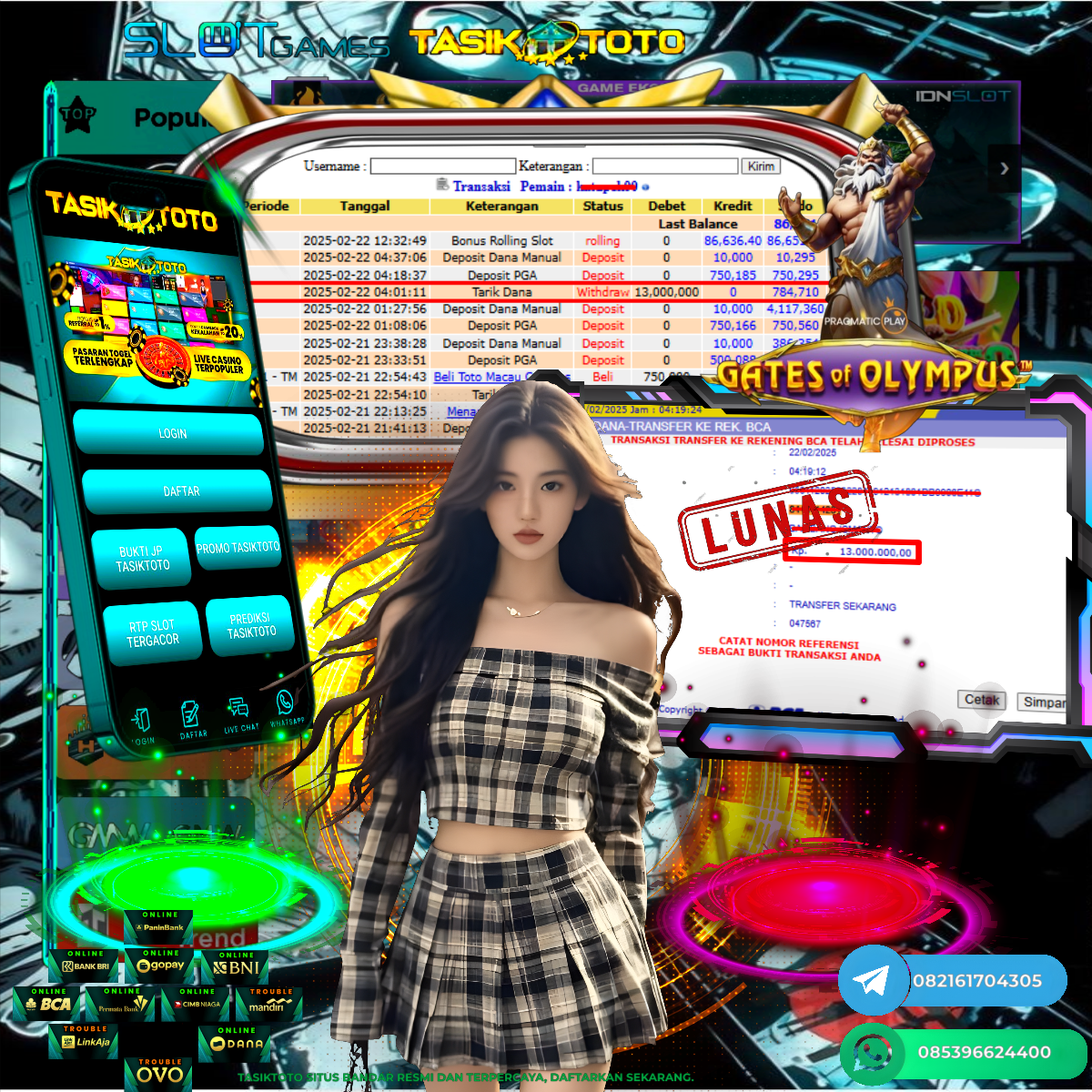 BUKTI JP TASIKTOTO – 23 FEBRUARI 2025