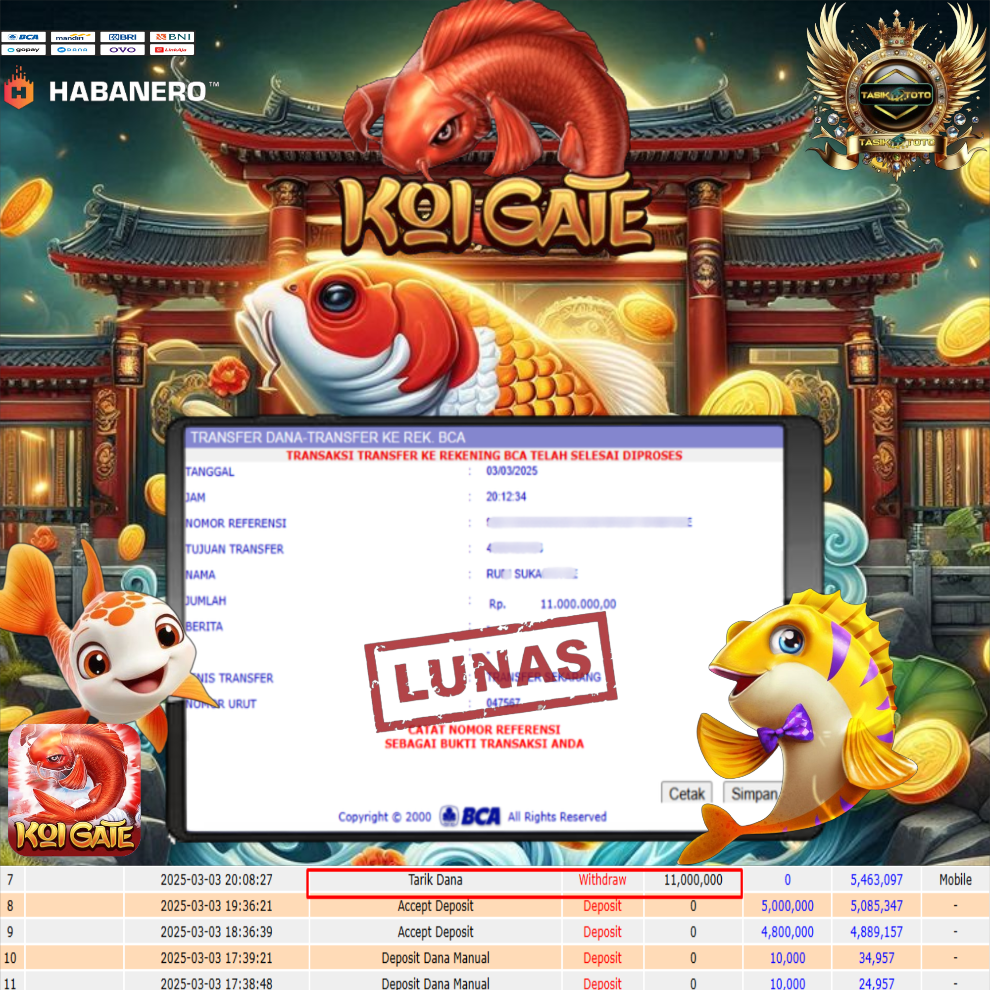 BUKTI JP TASIKTOTO – 04 MARET 2025