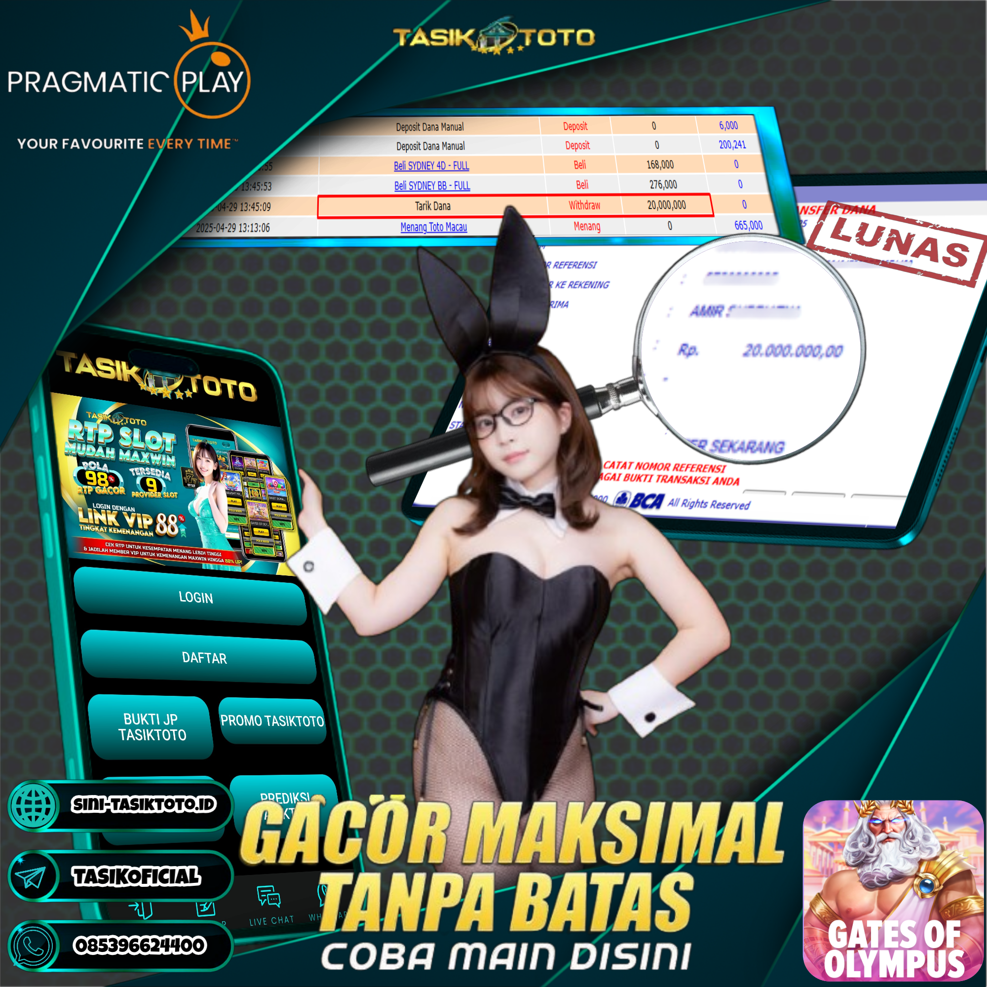 BUKTI JP TASIKTOTO – 30 APRIL 2025