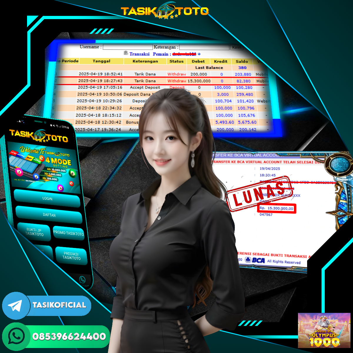 BUKTI JP TASIKTOTO – 20 APRIL 2025