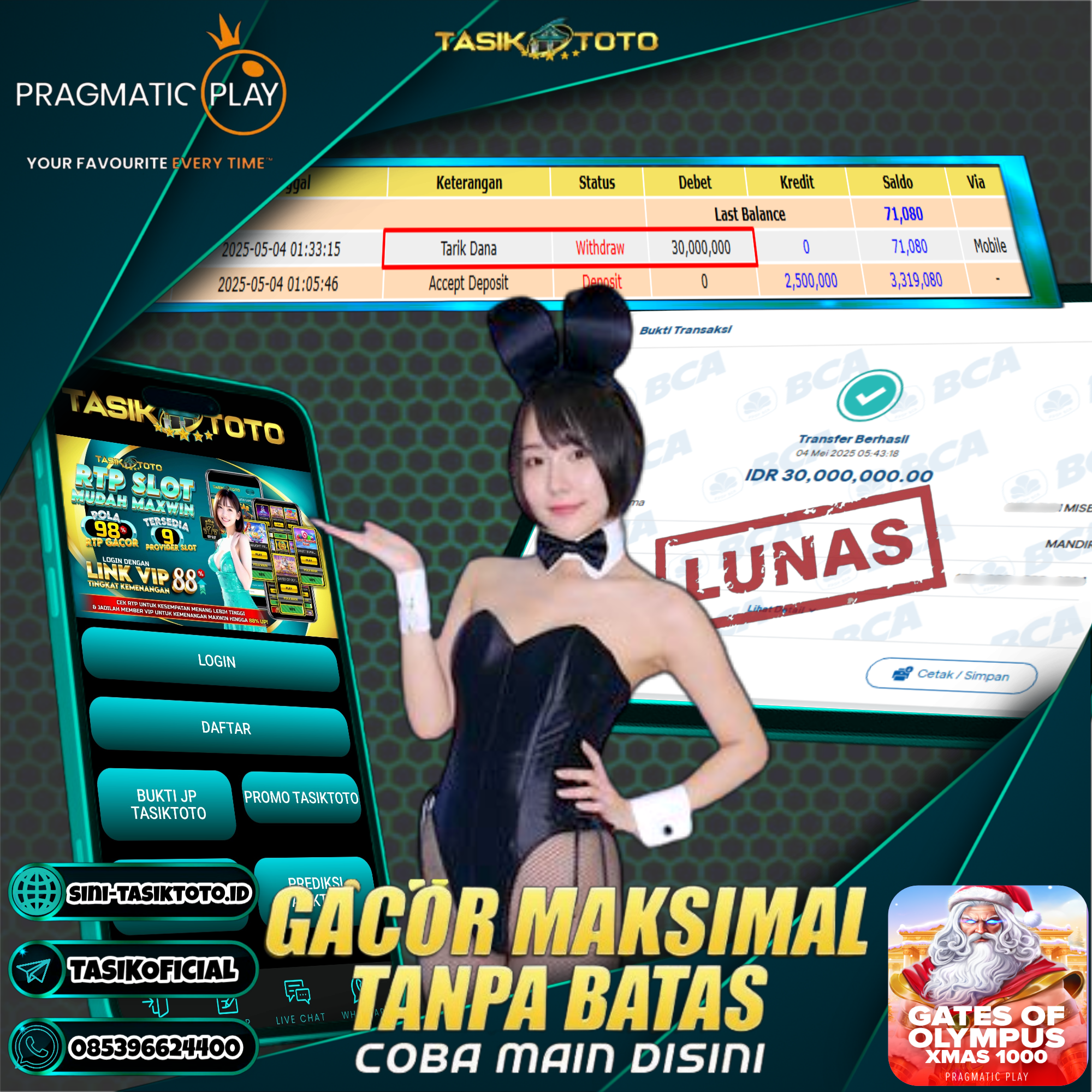 BUKTI JP TASIKTOTO – 4 MEI 2025