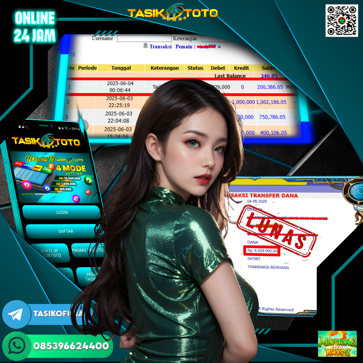 BUKTI JP TASIKTOTO – 4 JUNI 2025