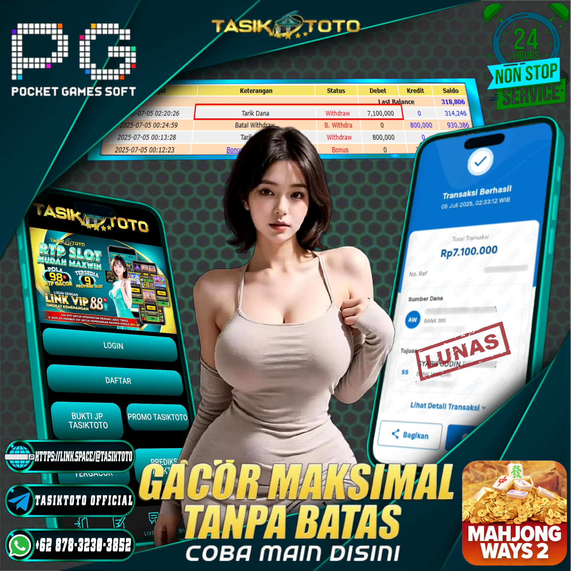 BUKTI JP TASIKTOTO – 5 JULI 2025