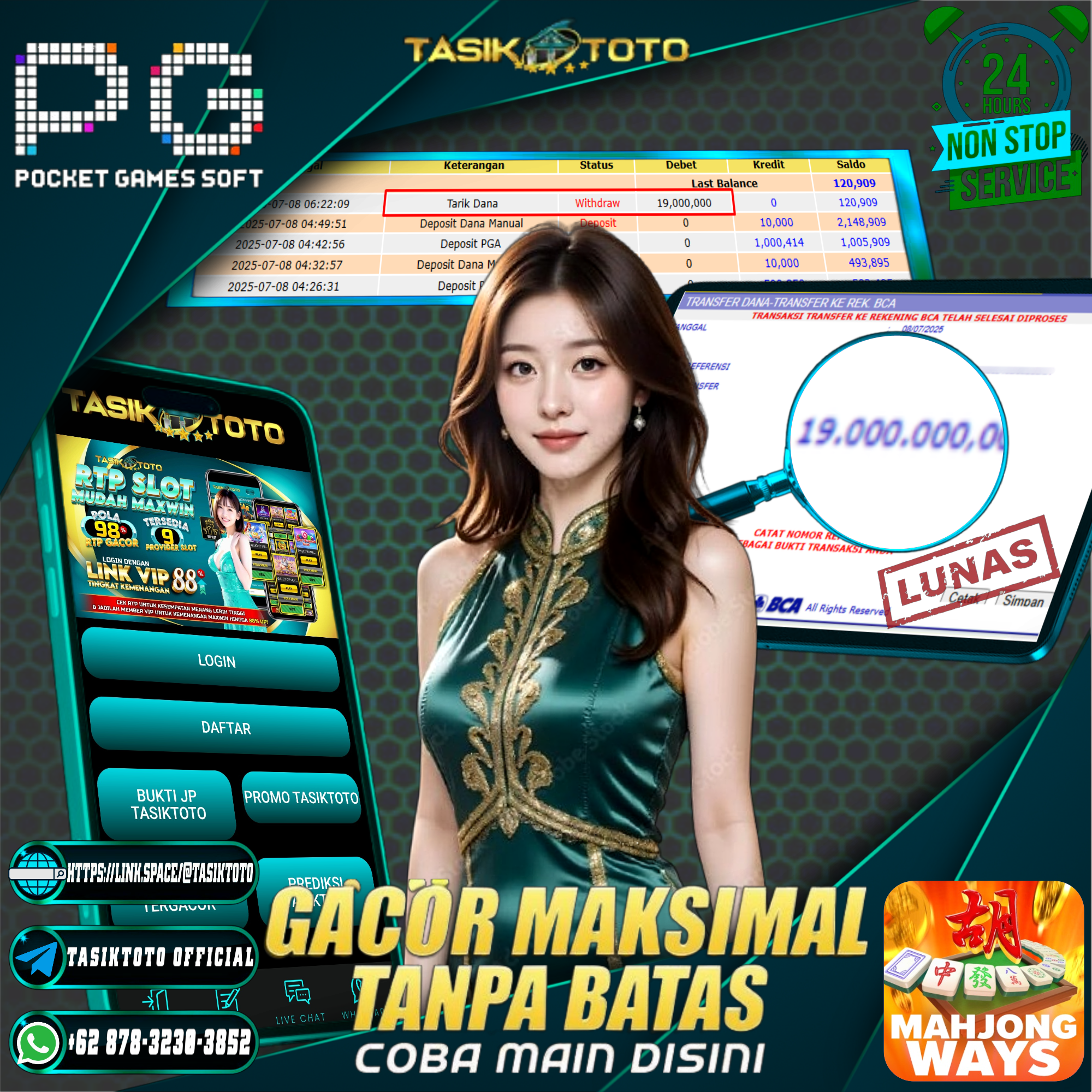 BUKTI JP TASIKTOTO – 8 JULI 2025