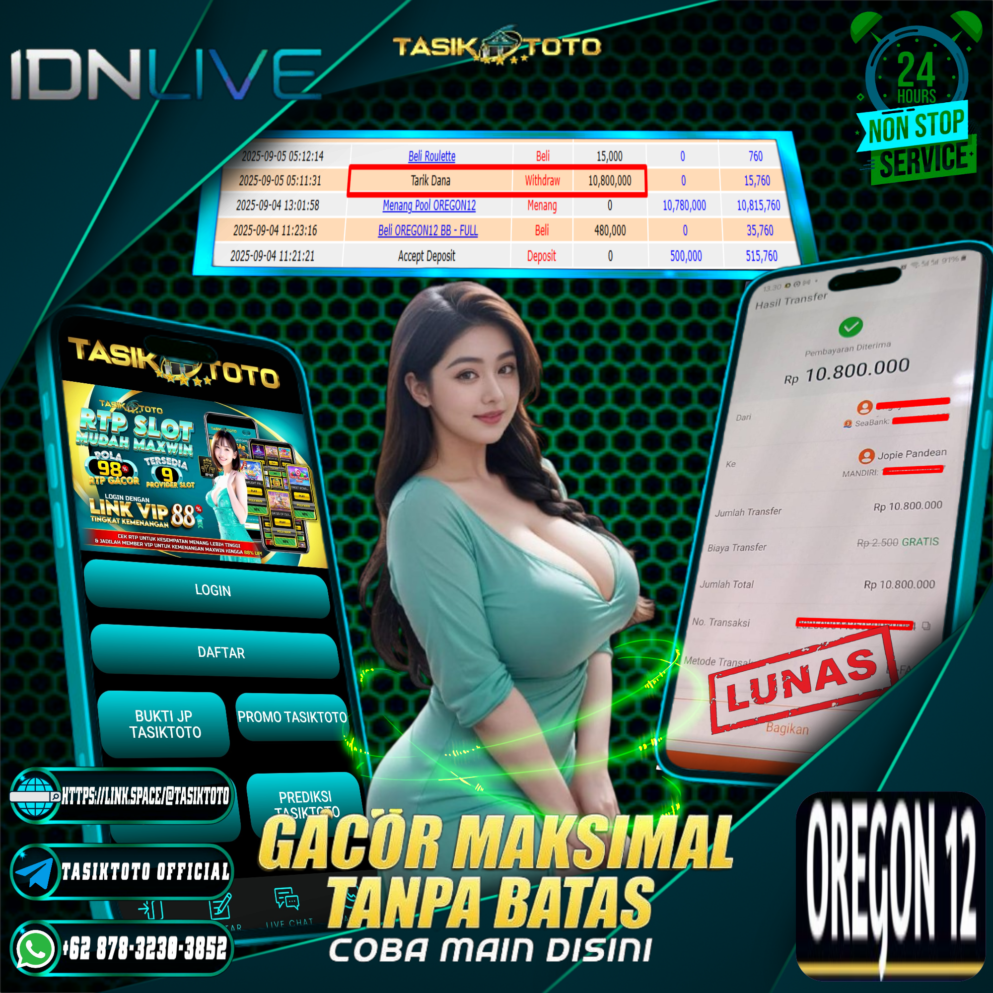 BUKTI JP TASIKTOTO – 5 SEPTEMBER 2025