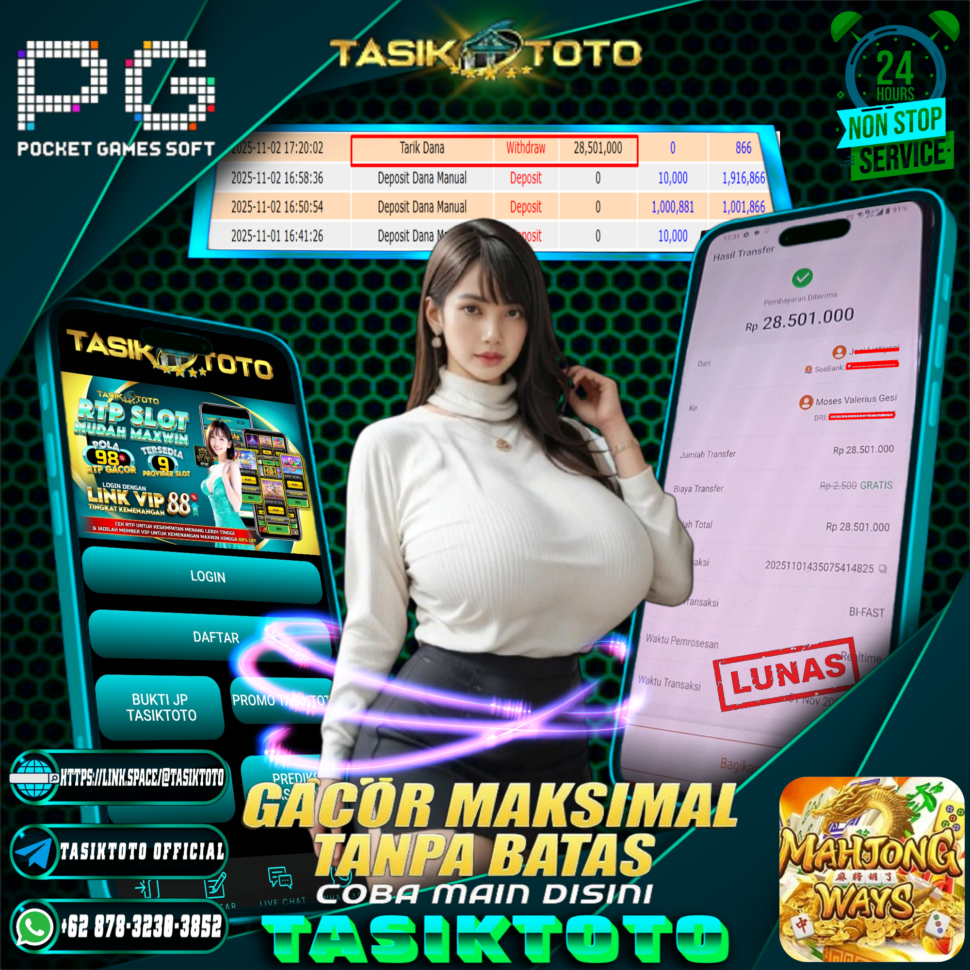 BUKTI JP TASIKTOTO – 2 NOVEMBER 2025