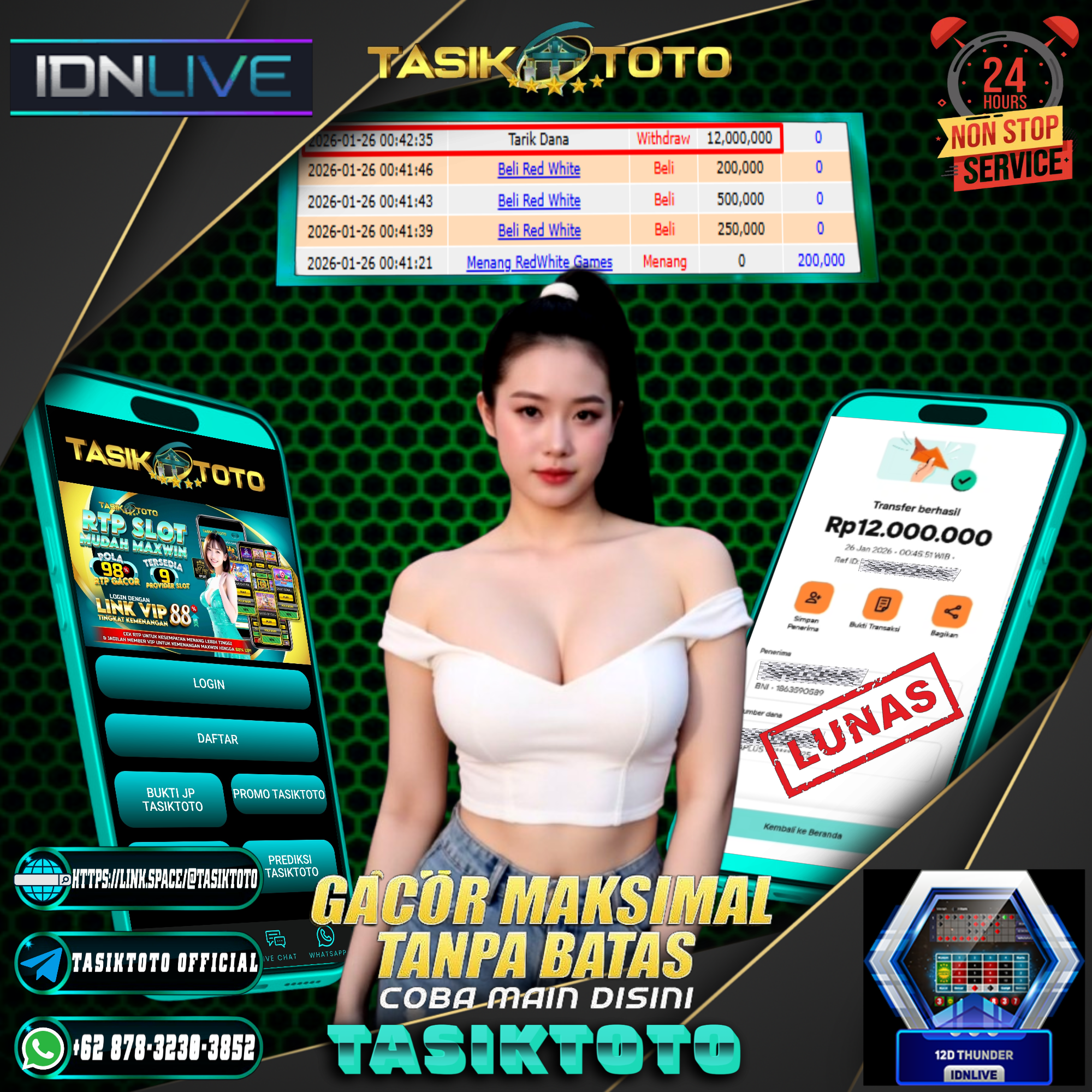 BUKTI JP TASIKTOTO – 26 JANUARI 2026