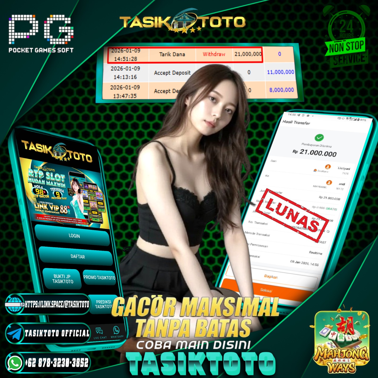 BUKTI JP TASIKTOTO – 10 JANUARI 2026