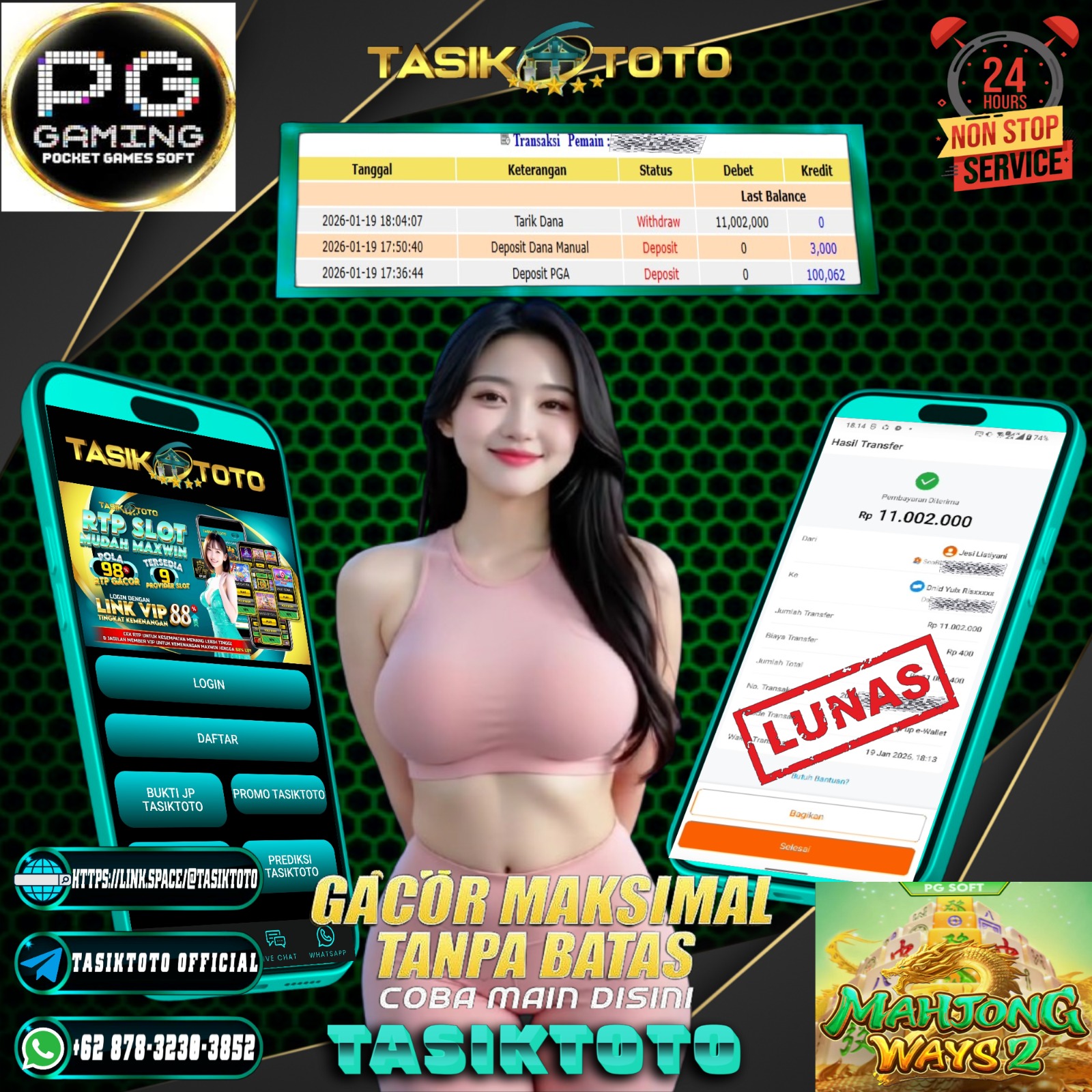 BUKTI JP TASIKTOTO – 20 JANUARI 2026