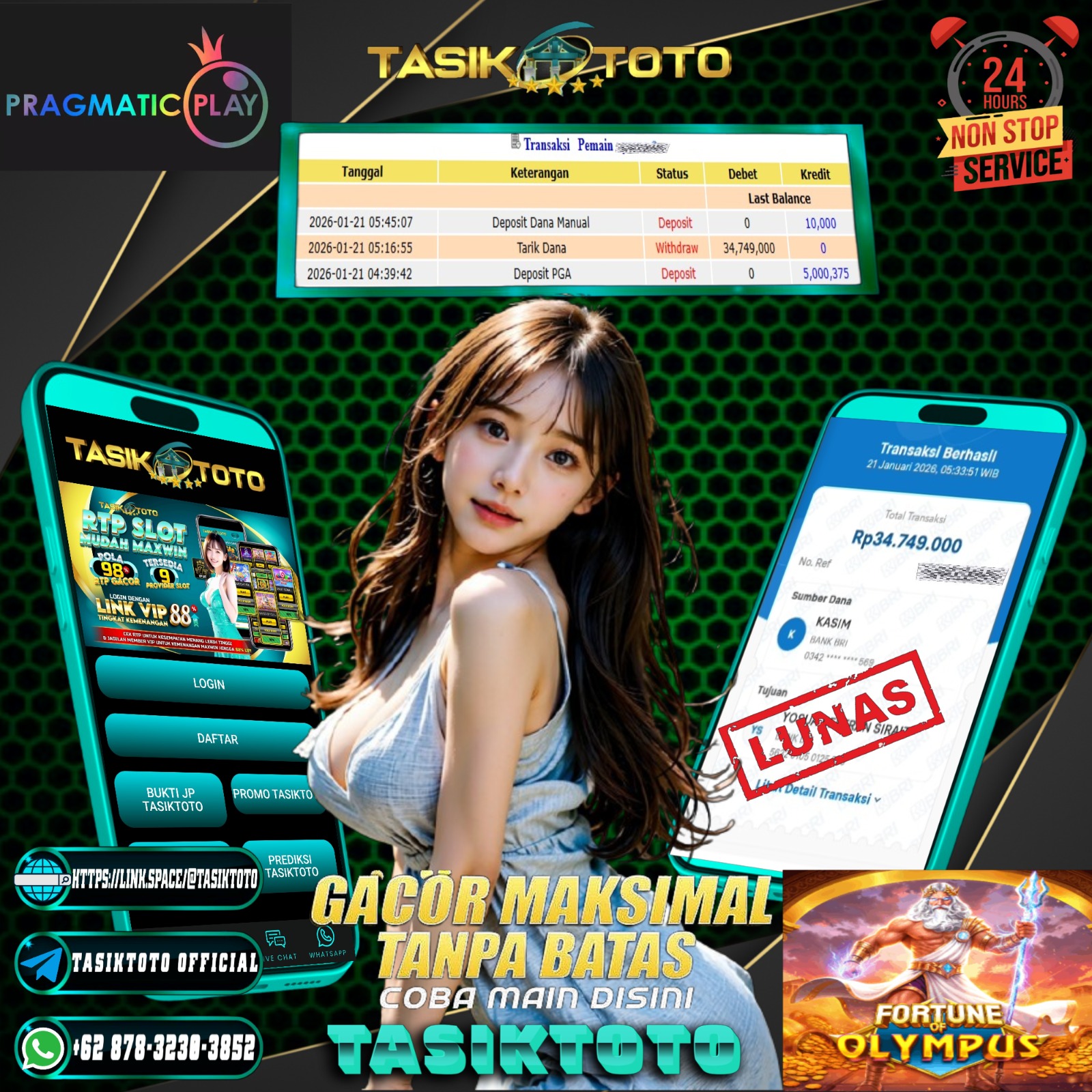 BUKTI JP TASIKTOTO – 22 JANUARI 2026