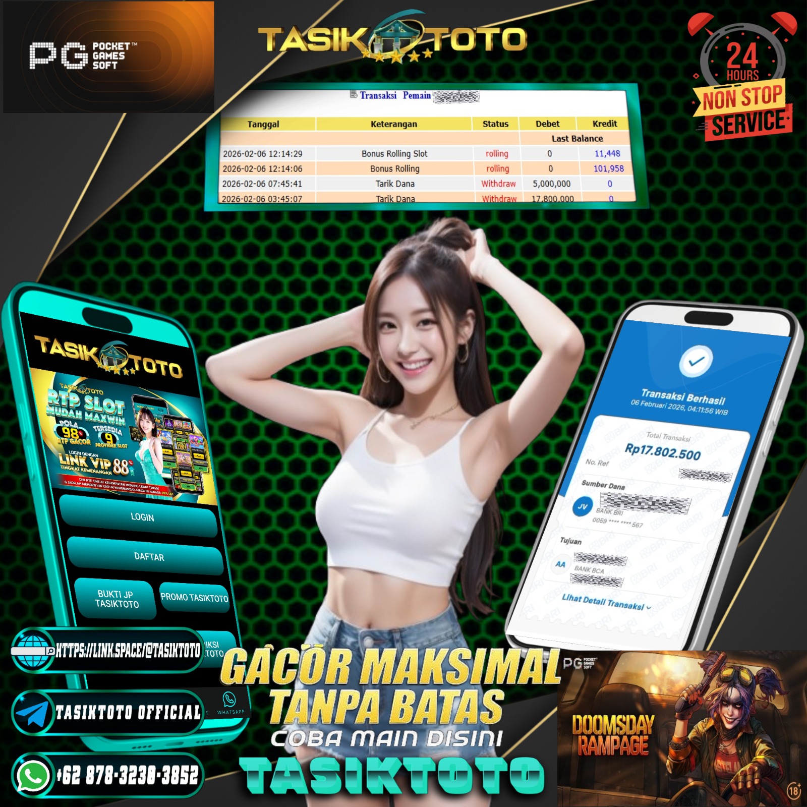 BUKTI JP TASIKTOTO – 07 FEBRUARI 2026