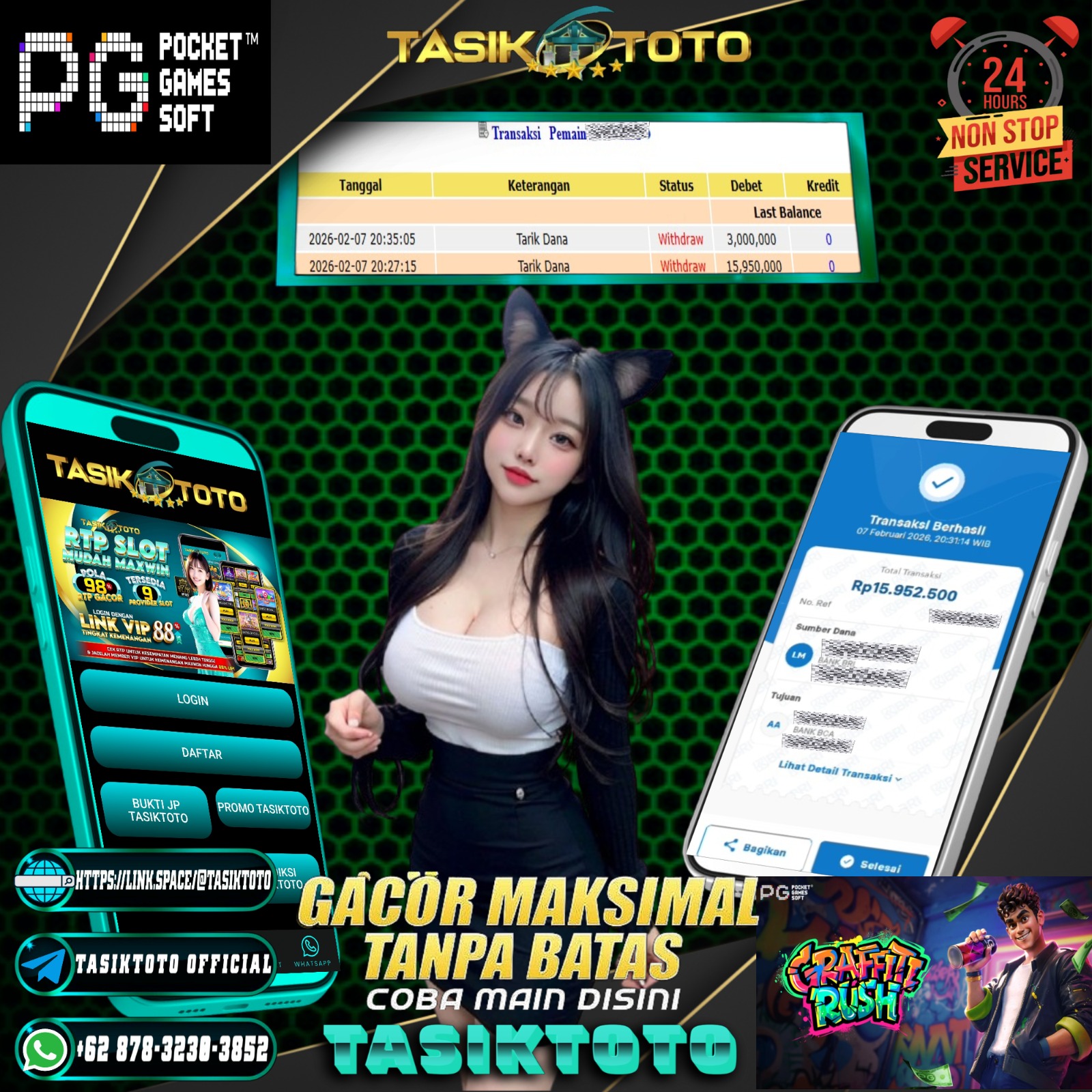 BUKTI JP TASIKTOTO – 08 FEBRUARI 2026