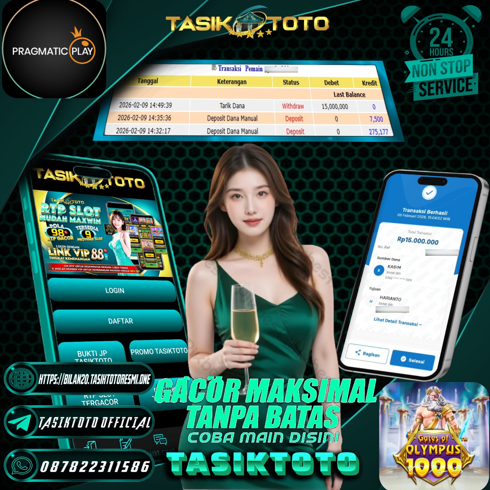 BUKTI JP TASIKTOTO – 11 FEBRUARI 2026