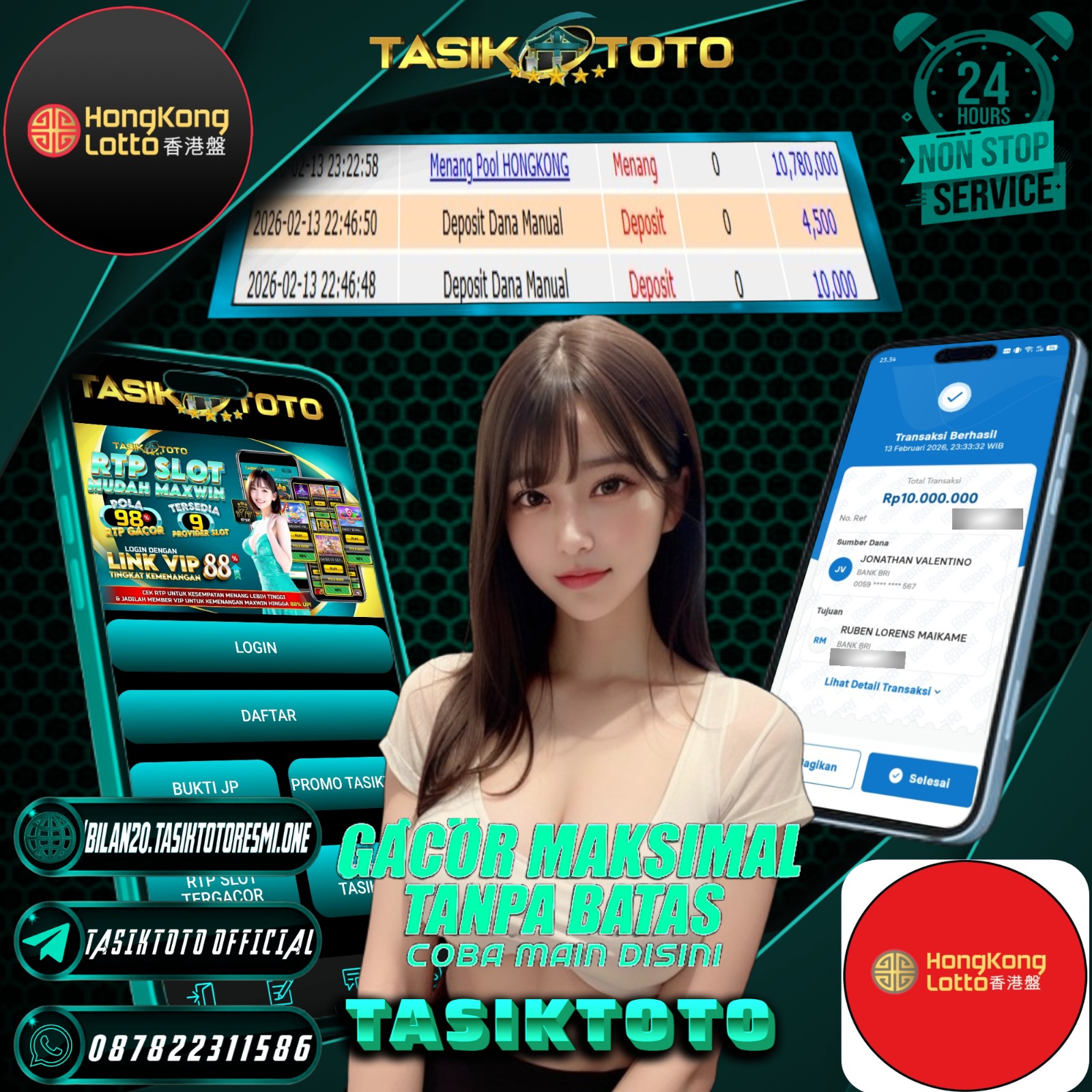 BUKTI JP TASIKTOTO – 14 FEBRUARI 2026