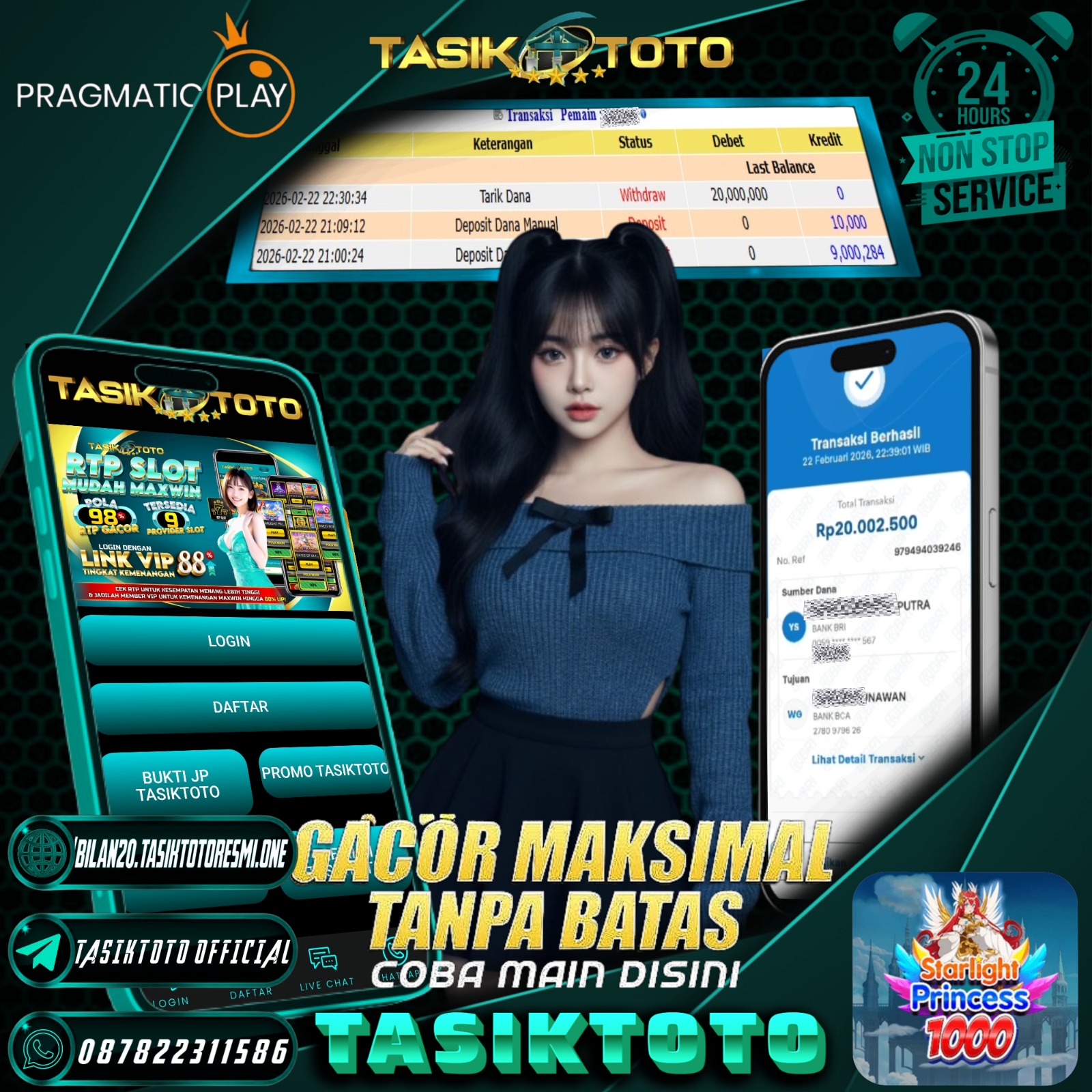 BUKTI JP TASIKTOTO – 23 FEBRUARI 2026